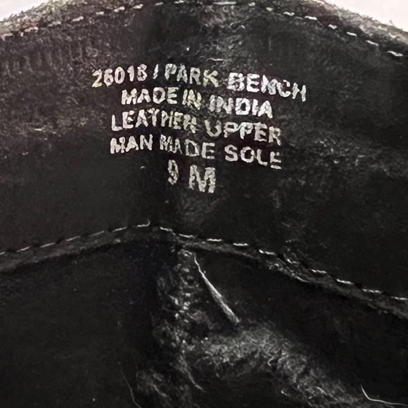 VGUC Dibatrue black suede Park Bench boots sz 9 - Picture 4 of 6